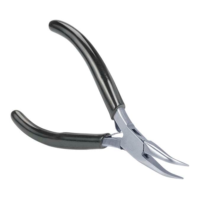 Slim Bent Chain-Nose Pliers