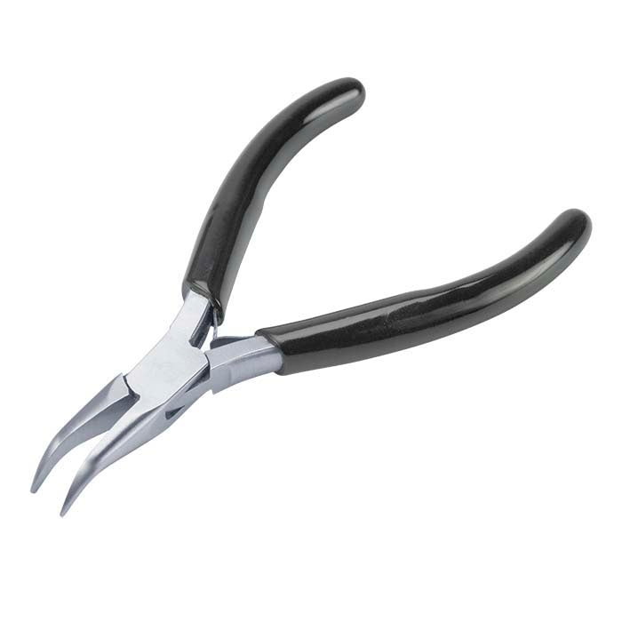 Slim Bent Chain-Nose Pliers