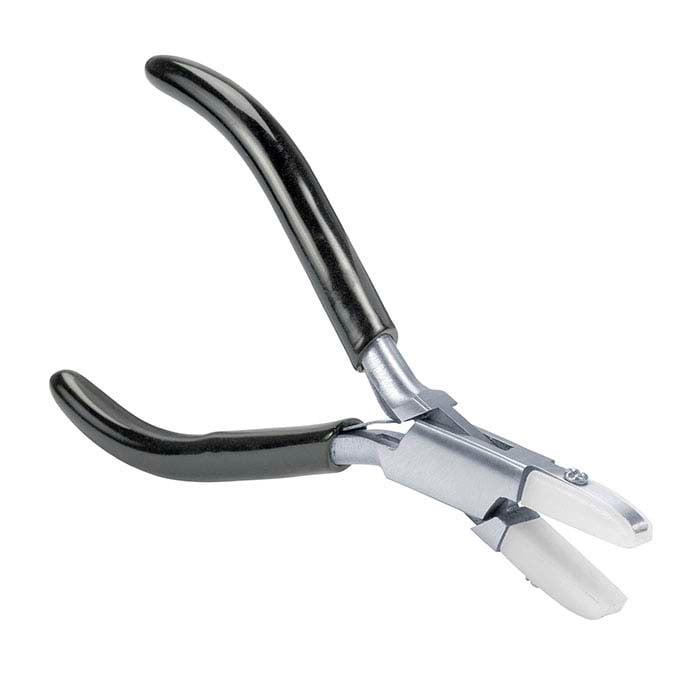 Plonos nailoninės plokščios replės su tiesiu galu