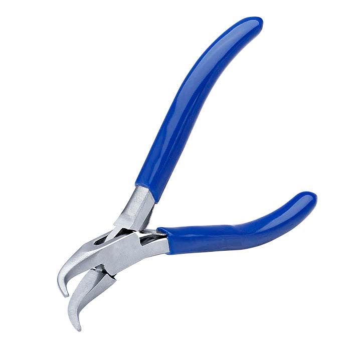 Slim Bent Chain-Nose Pliers