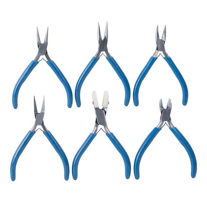 Slim Six-Piece Pliers and Cutters Set