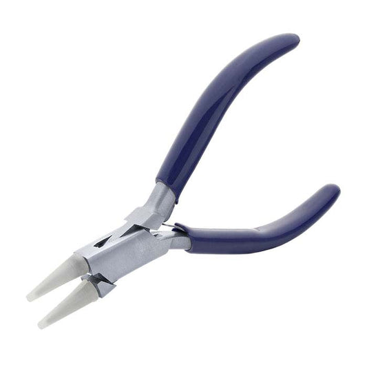 Round-Nose Pliers with Nylon Jaws