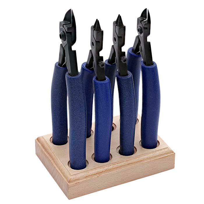 Solid Wood Plier Stand for 4-Pair