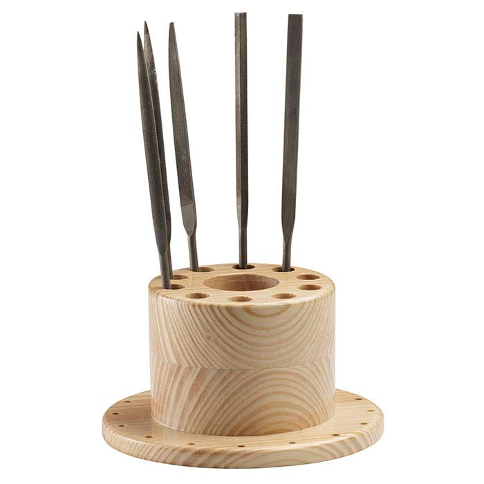 Hardwood Benchtop Tool Organizer