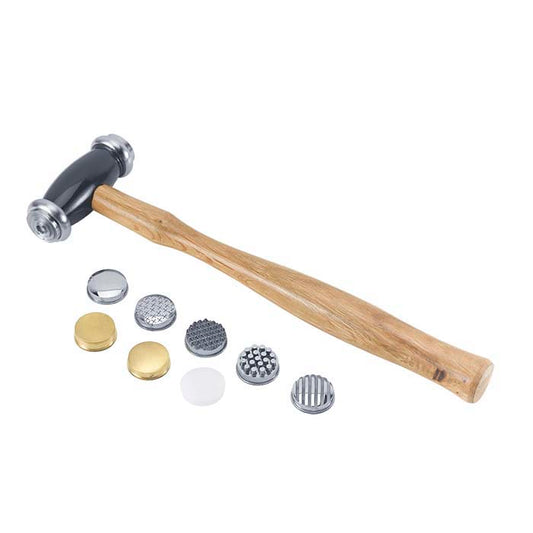 Texturing Hammer with 10 Interchangeable Faces, 0.28 kg.