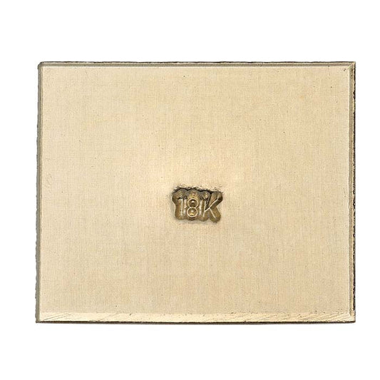 18K Marking Stamps, Straight Shank