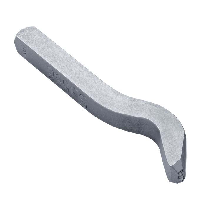 Marking Stamp, "999FS," Bent Shank