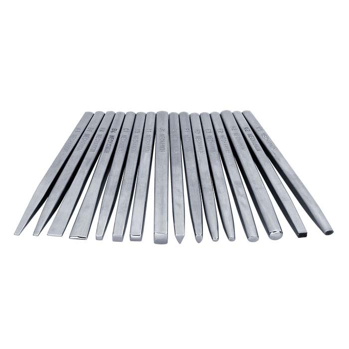 Nechamkin Starter Chasing Tool Set, Set of 16