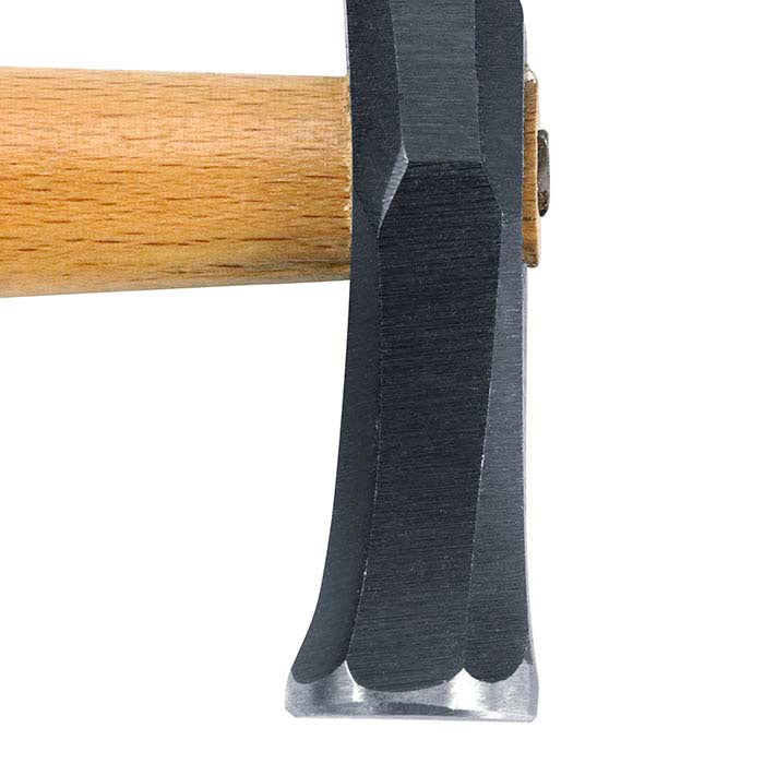 Kowalski młotek krzyżowy/ płaski, kuty, 0,11 kg.