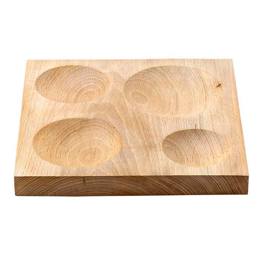 원형 우드 댑핑 블록