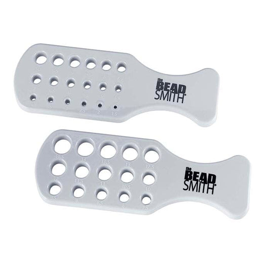 Plastic Drawplate for Wire and Chain, Set of 2