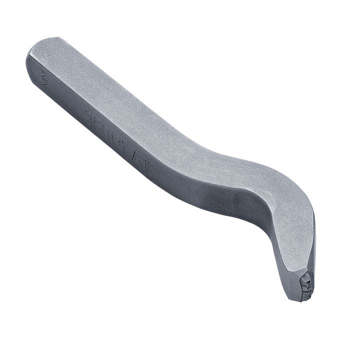 Marking Stamp, "950Plat," Bent Shank, 1mm Character