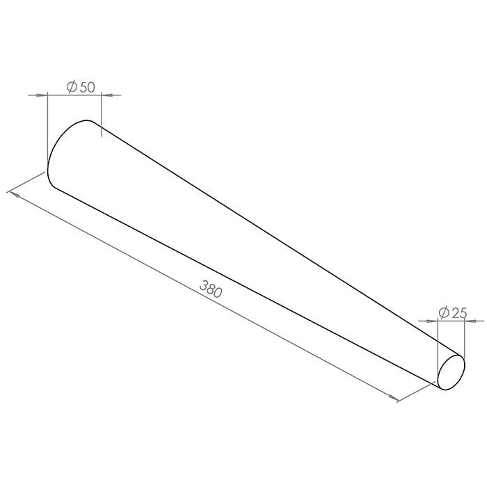 Durston Steel Small Round Bracelet Mandrel