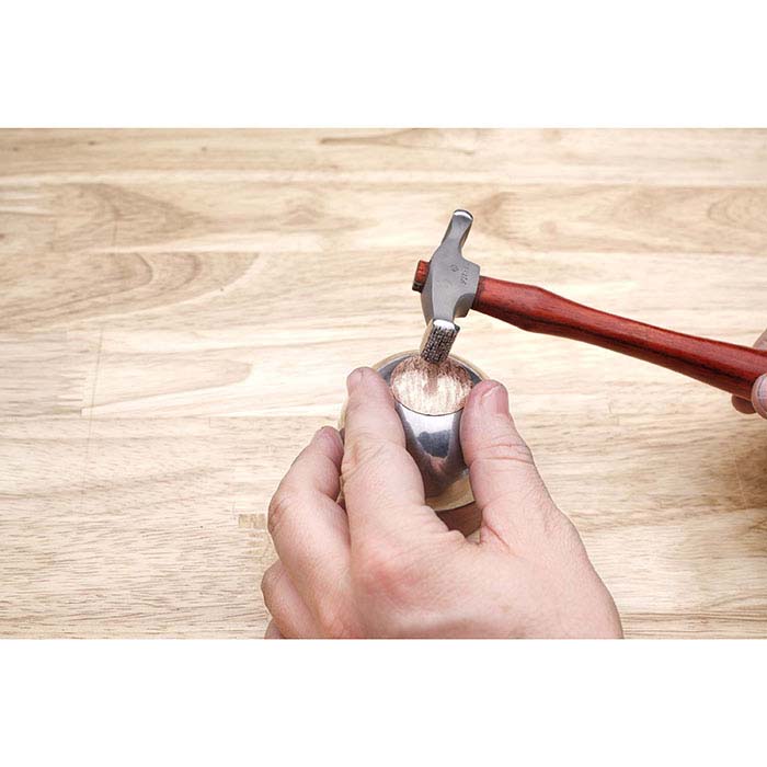 Fretz® HMR-14A Cross-Peen Raw Silk Texturing Hammer, 0.09 kg.