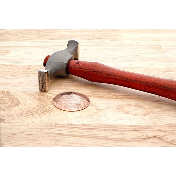 Fretz® HMR-14A Cross-Peen Raw Silk Texturing Hammer, 0.09 kg.