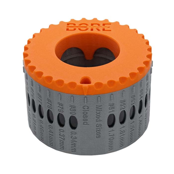 BORE™ Jeweler's Drill Bit Organizer and Dispenser