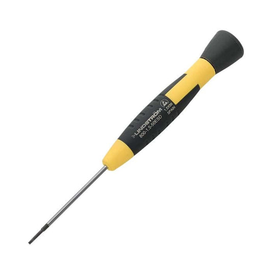 ESD-sicherer Präzisionsschraubendreher mit flacher Klinge von Lindstrom, 1,5 mm