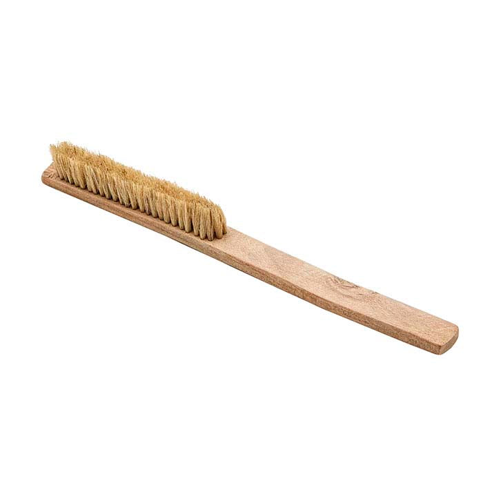 Natural Bristle Washout Brush, White, Medium Hard