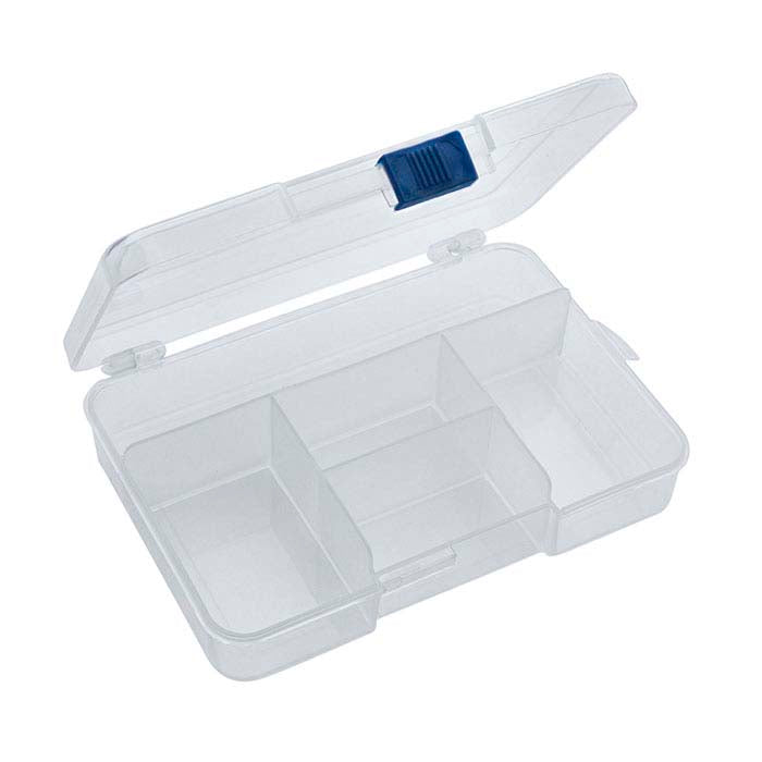 Plastic 5-Compartment Organizer Box