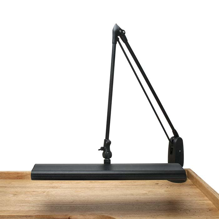 Dazor® Three-Bulb Fluorescent Lamp, Black