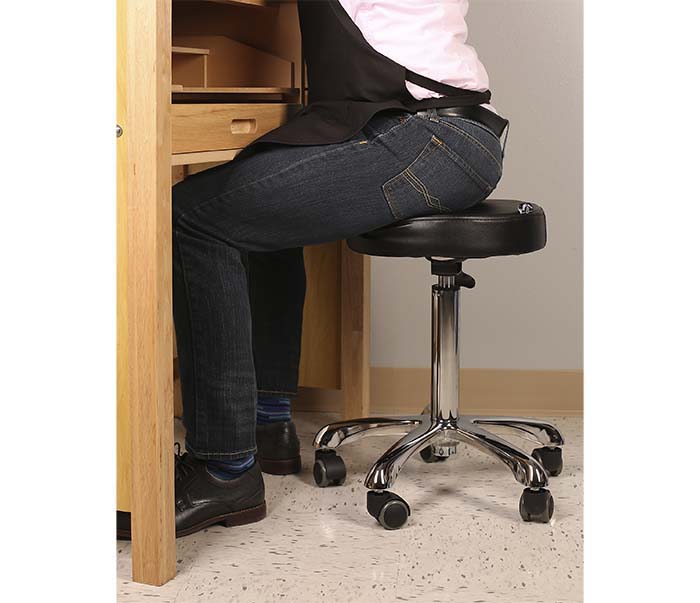 Jeweler's Adjustable Bench Stool