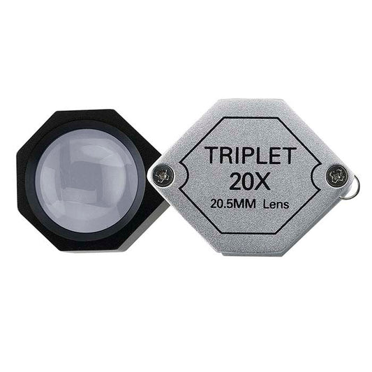 20X Hexagon Triplet Loupe