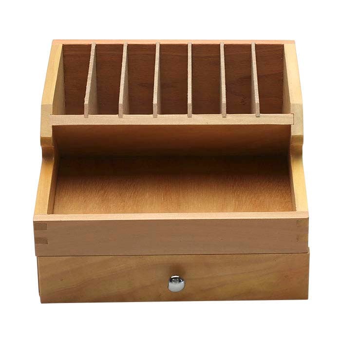 Wood Benchtop Organizer