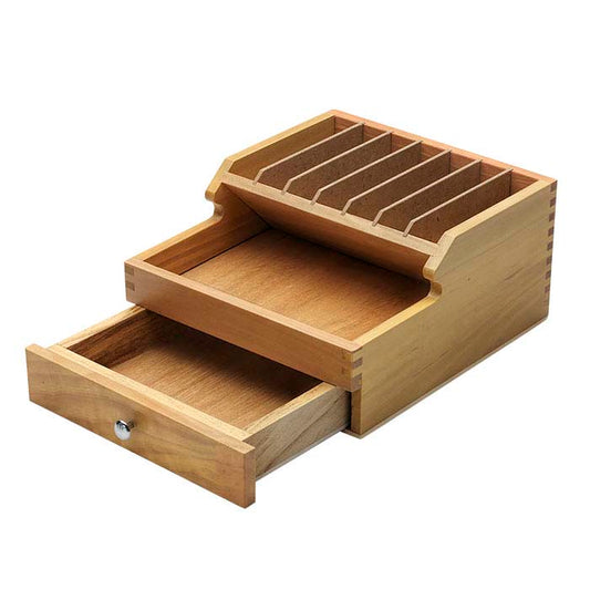 Wood Benchtop Organizer