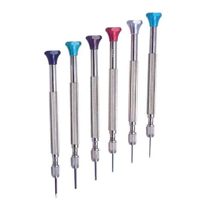 Vaihtoterät kääntyvällä teräsarja-ruuvimeisselille