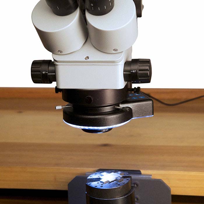 Uchwyt lampy pierścieniowej LED do mikroskopów