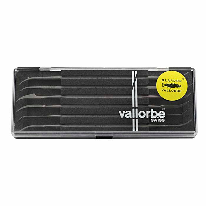 Glardon Vallorbe® Riffler File Sets, Set of 6
