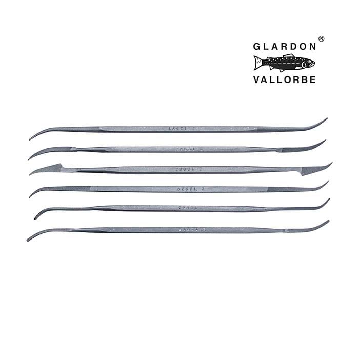 Glardon Vallorbe® Riffler File Sets, Set of 6