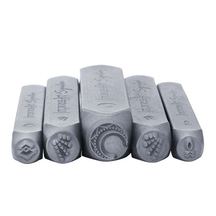 ImpressArt® Design Stamp Set, Geometric Mandala Signature