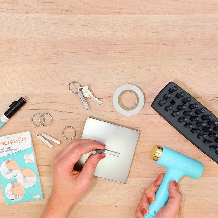 ImpressArt® Essential Hand Stamping Kit Homeroom, 3mm Characters