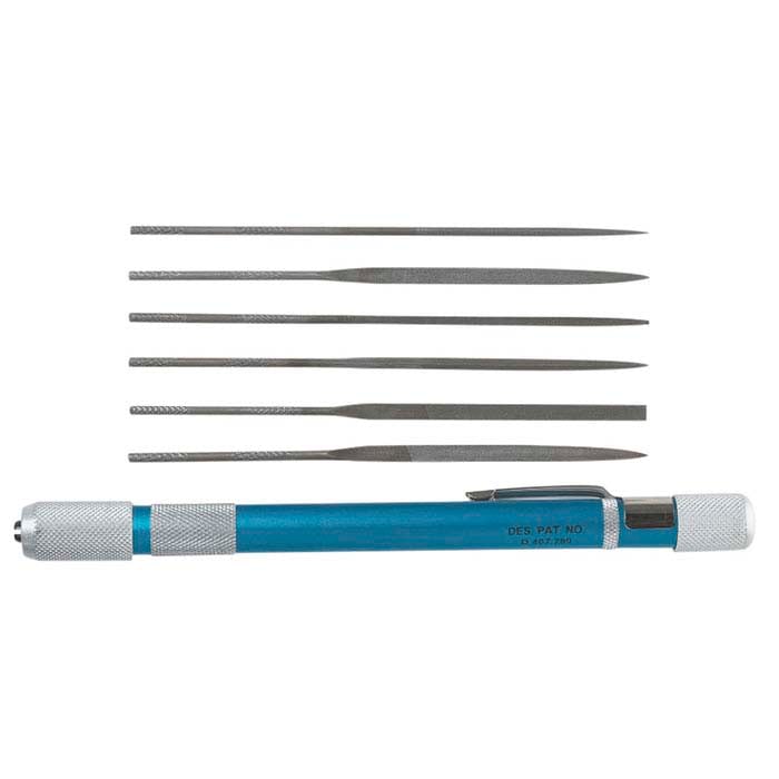 Pocket Needle File Set, Cut #2, Set of 6