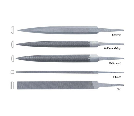 Friedrich Dick Hand File Set, Set of 5
