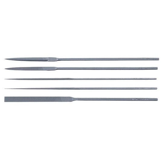 Friedrich Dick Escapement File Set, Set of 5