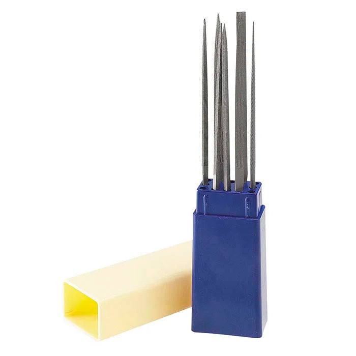 Friedrich Dick Wax Needle File Set, #00, Set of 7