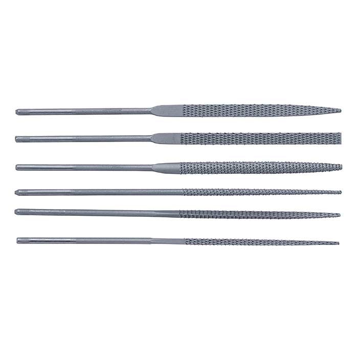 Friedrich Dick Wax Needle File Set, #1, Set of 6