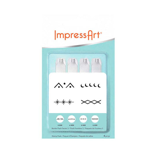ImpressArt® Design Stamp Set, Border Series 3, Characters
