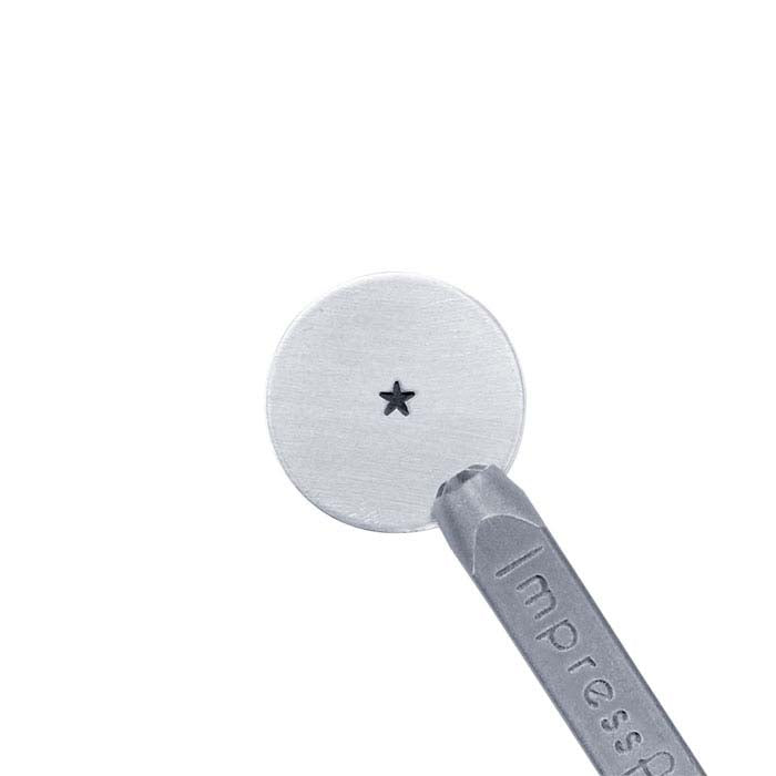 ImpressArt® Solid Star Design Stamp, 3mm Character