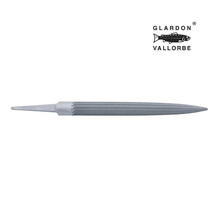 Glardon Vallorbe® Precision Half-Round Hand File