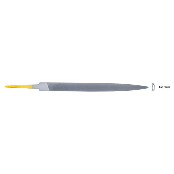 Glardon Vallorbe® Valtitan® Half-Round Ring Hand File