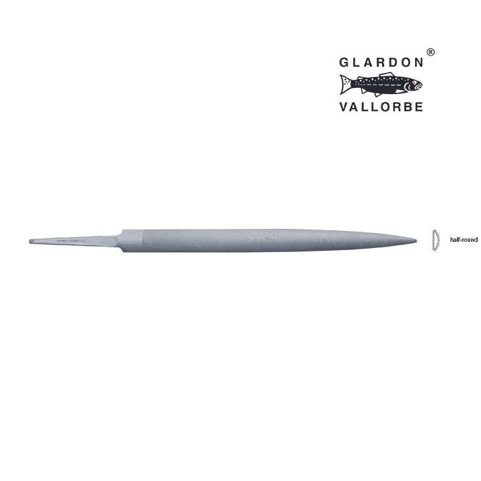 Glardon Vallorbe® Valtitan® Half-Round Ring Hand File