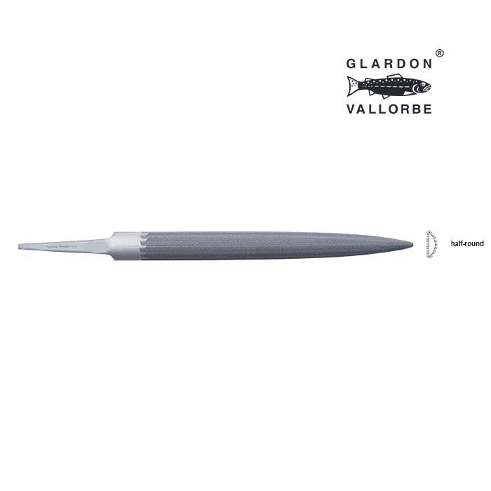 Glardon Vallorbe® Valtitan® Half-Round Hand File