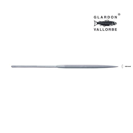 Glardon Vallorbe® Valtitan® Half-Round Needle File