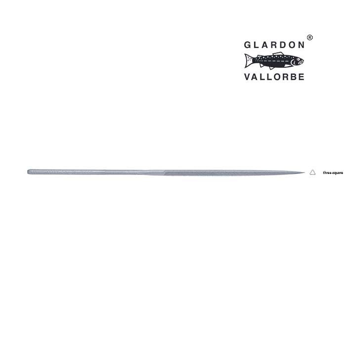 Glardon Vallorbe® Valtitan® Three-Square Needle File