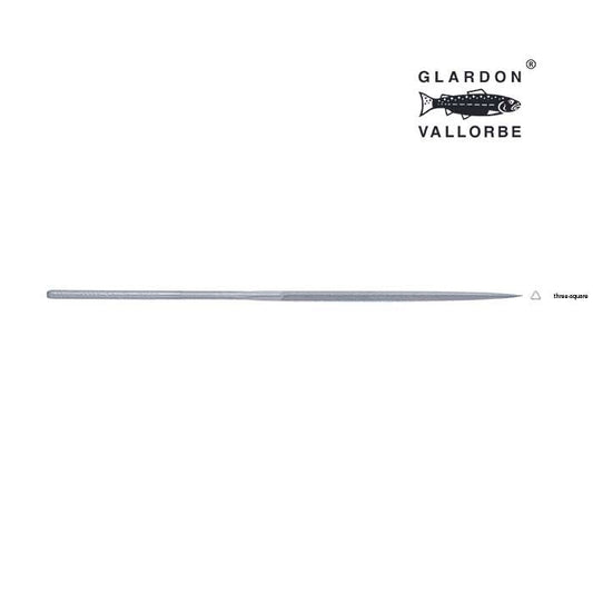 Glardon Vallorbe® Valtitan® Three-Square Needle File