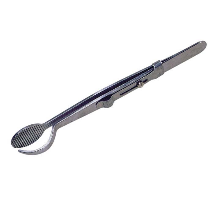 Stainless Steel Locking Head and Shank Tweezers