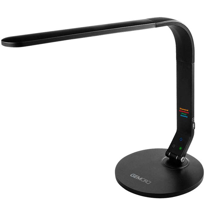GemOro® Horizon LED Grading Lamp, Black